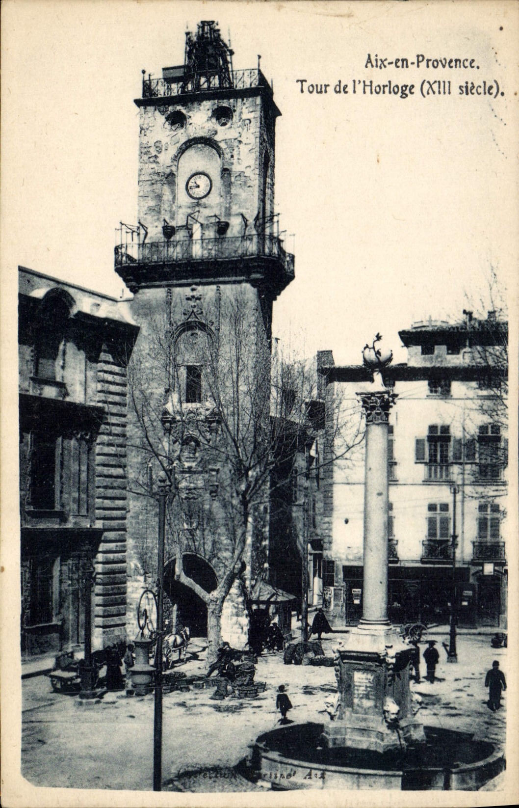 Aix-en-Provence — Tour de l'Horloge (XIIIe siècle) — Édition Aix