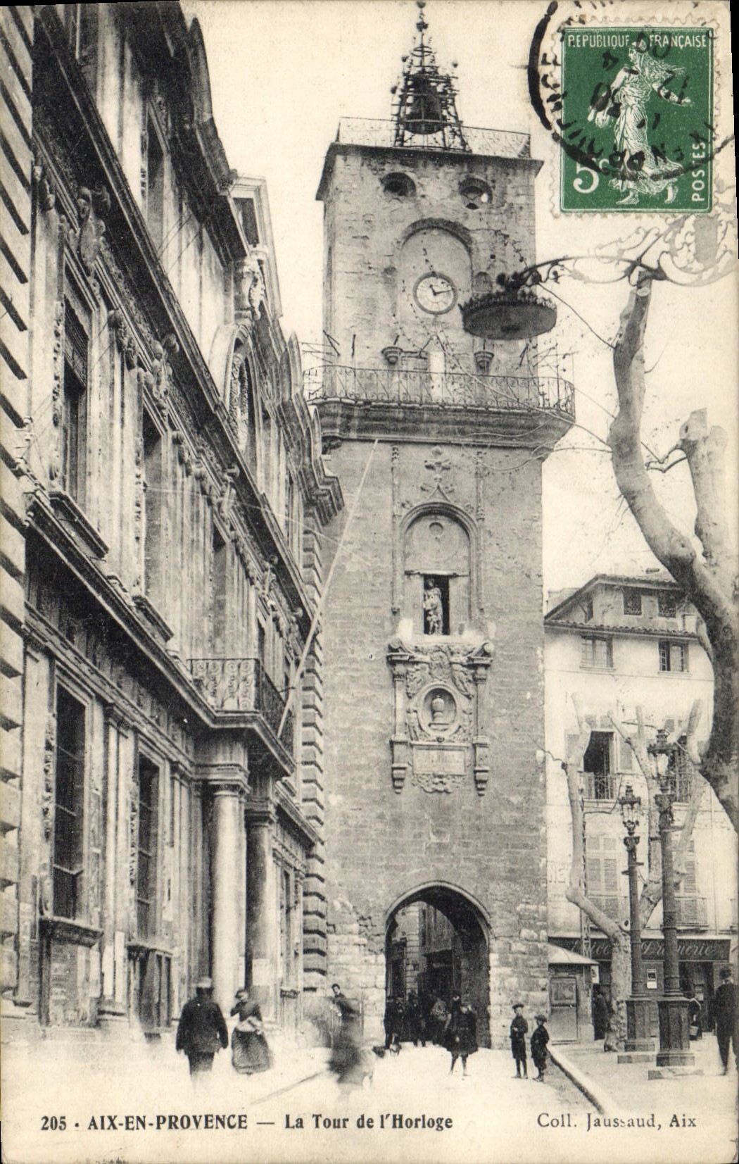 Aix-en-Provence — La Tour de l'Horloge — Coll. Jausaud, Aix