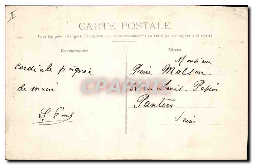 Aix-en-Provence — La Tour de l'Horloge — Coll. Jausaud, Aix — Reverso
