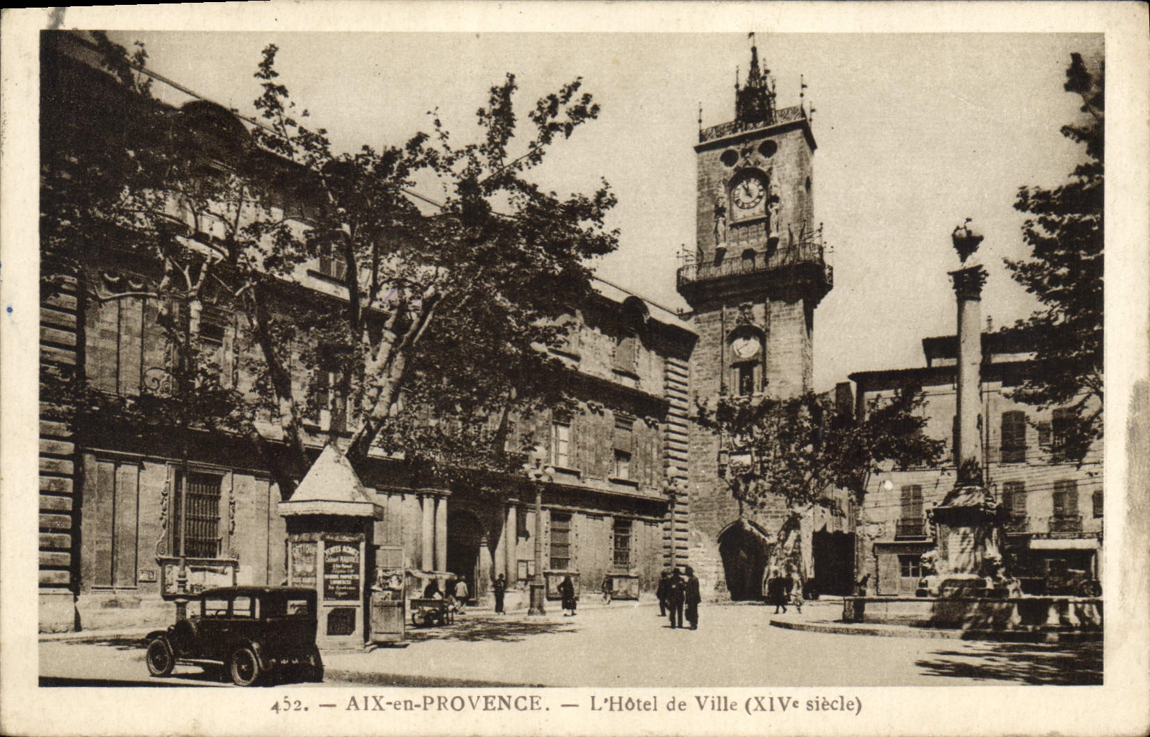 AIX-EN-PROVENCE — Das Rathaus (14. Jahrhundert) — Edition La Cigogne