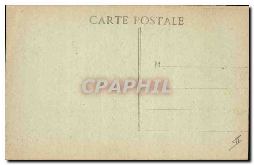 Aix-en-Provence - Place de l'Hôtel de Ville et Tour de l'Horloge — Éditeur L.R. Bonis, n°74 — Verso