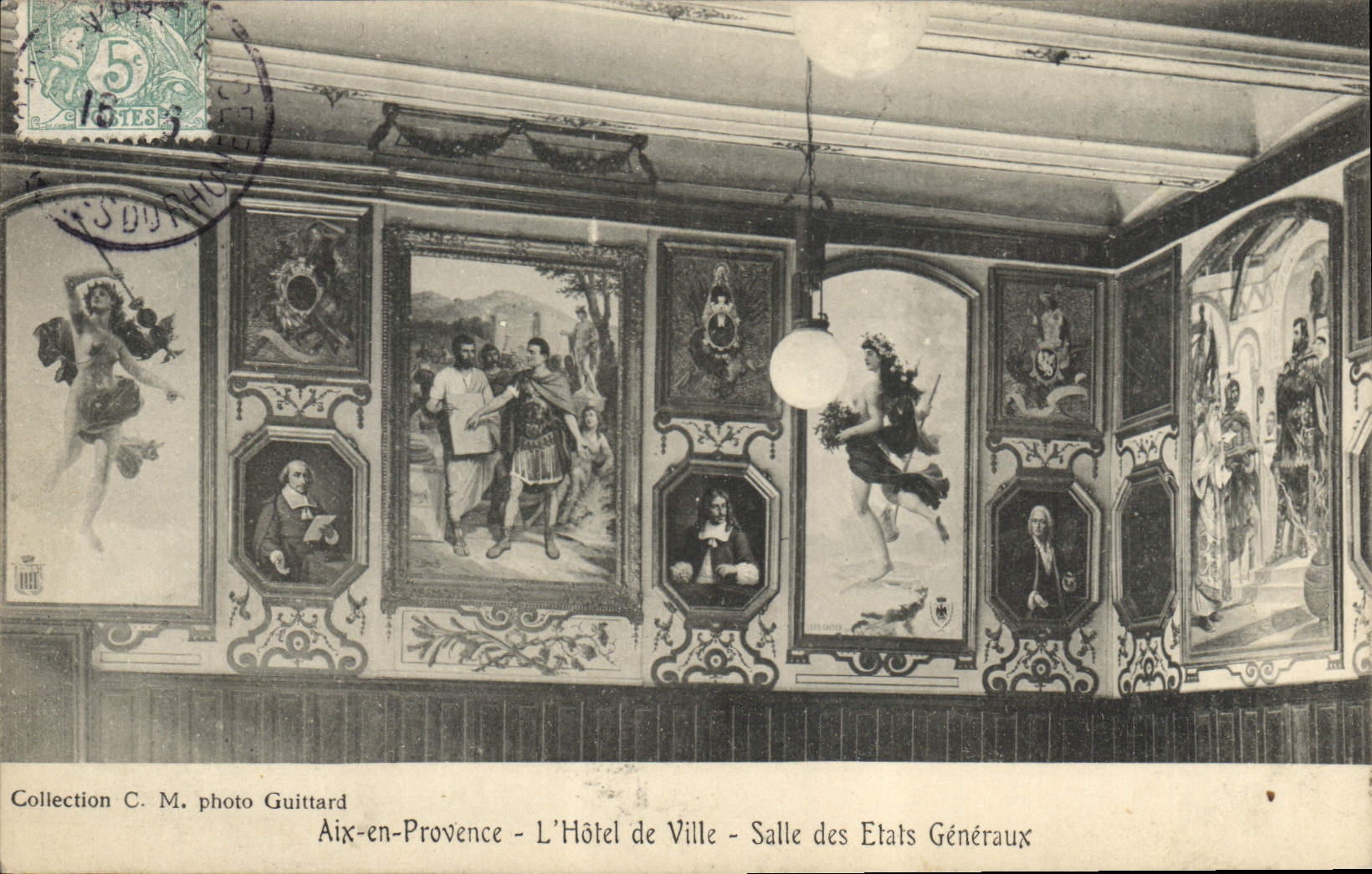 Aix-en-Provence — Rathaus — Saal der Generalstände — photo Guittard