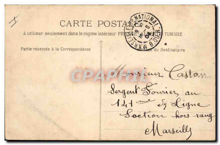 Aix-en-Provence — La Mairie — col. C. M. Photo. Jouven — Reverso