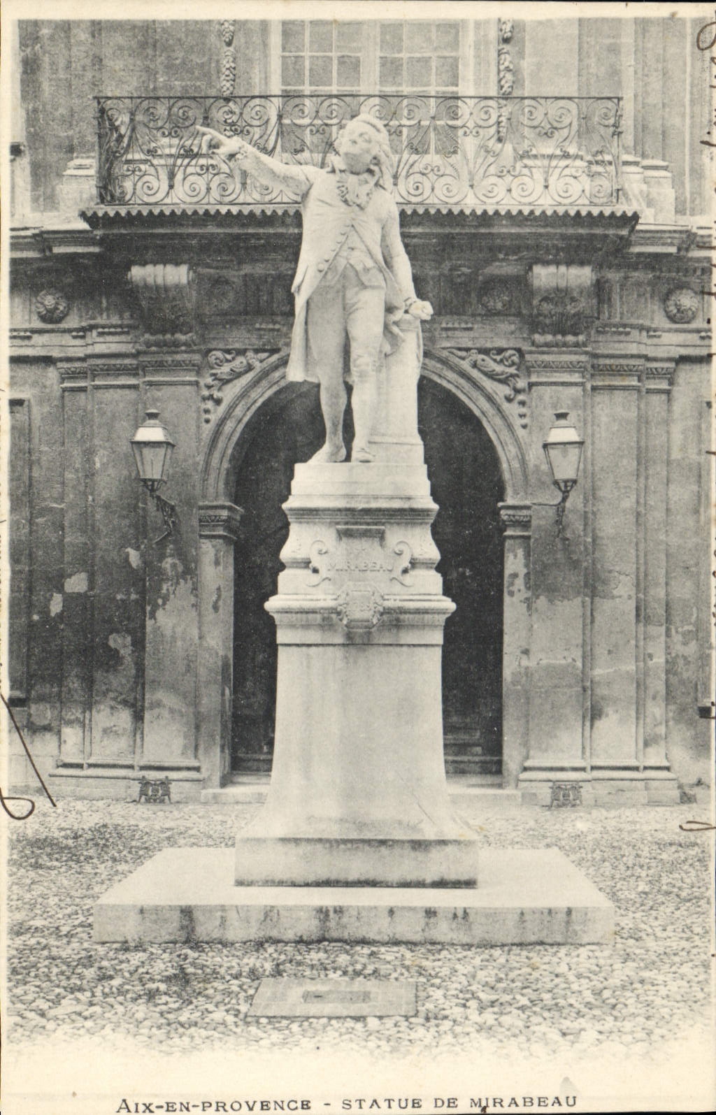 Aix-en-Provence — Statue de Mirabeau — Éditeur : Aix-en-Provence