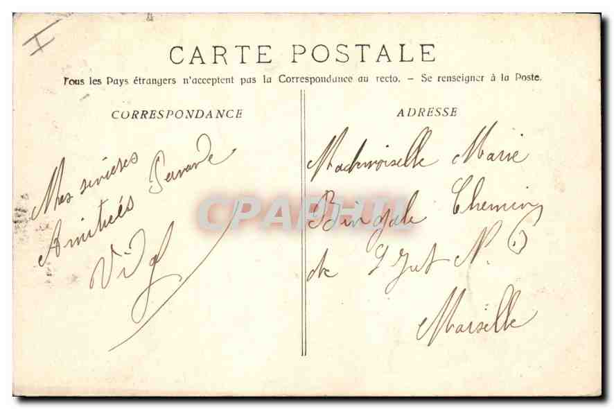 Aix-en-Provence - Das Rathaus — Collection Jaussaud - Aix — Rückseite