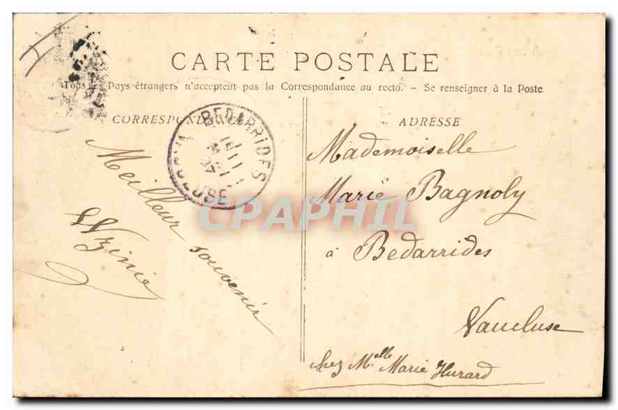 Aix-en-Provence - Das Rathaus (17. Jahrhundert) — Verlag 'Préguerie' — Rückseite