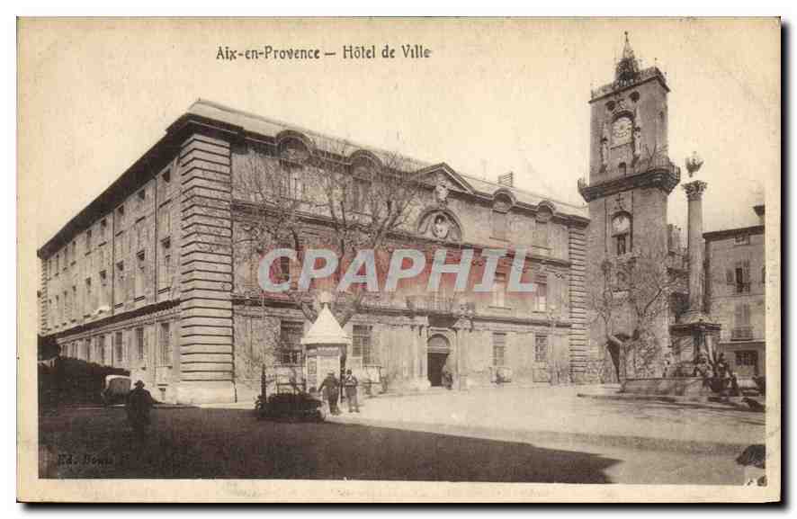 Aix-en-Provence — Hôtel de Ville — R. Bowl