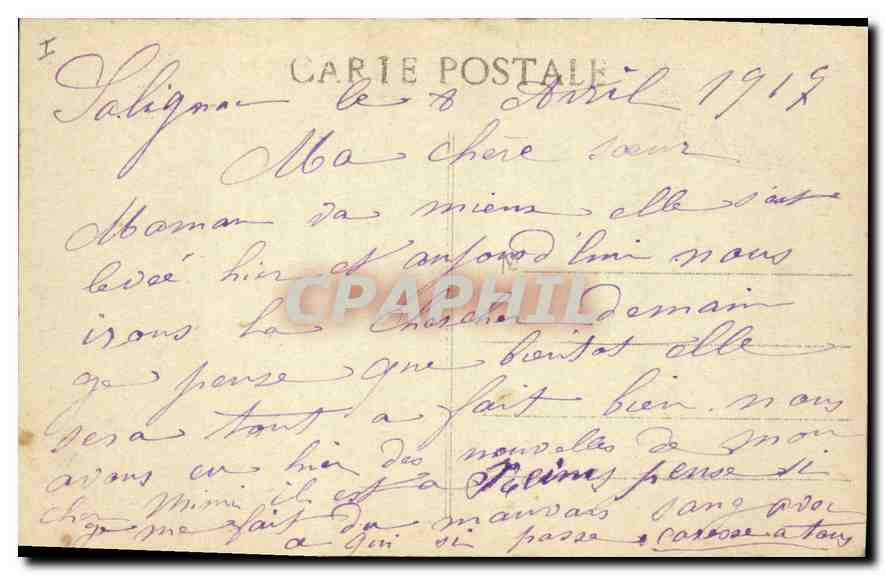 Aix-en-Provence - La Mairie et la Tour de l'Horloge - XIIIe siècle — Verso
