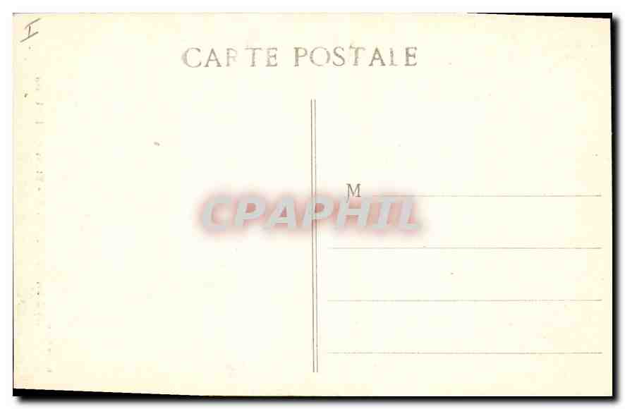AIX-en-PROVENCE — Statue Mirabeau — Edition Carte — Verso