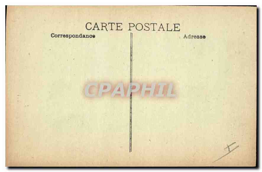 CPA Aix en Provence La Tour de l'Horloge  — Verso