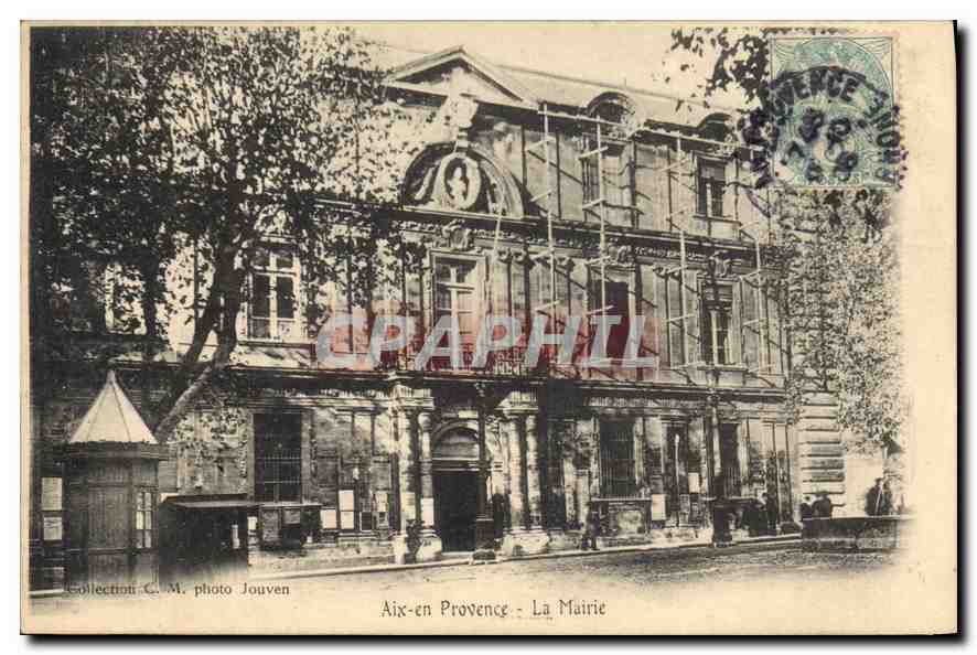Aix-en-Provence - Rathaus — Foto Jouven — Sammlung C. M.