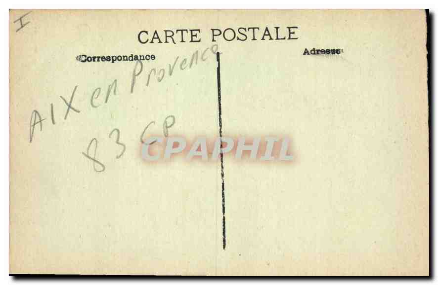 Aix-en-Provence — La Mairie & Tour de l'Horloge — Maggi — Verso
