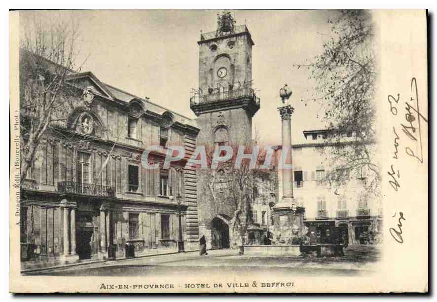 Aix-en-Provence — Hôtel de Ville & Beffroi