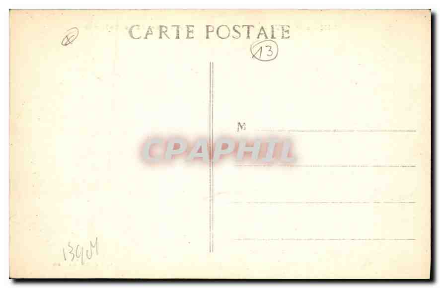 Aix-en-Provence — Fontaine de la Rotonde — Cognac (éditeur) n°13 — Verso