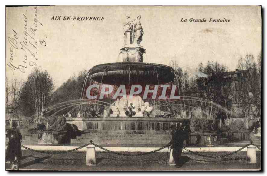 Aix-en-Provence — La Grande Fontaine — Bonne & Cie, n° 41