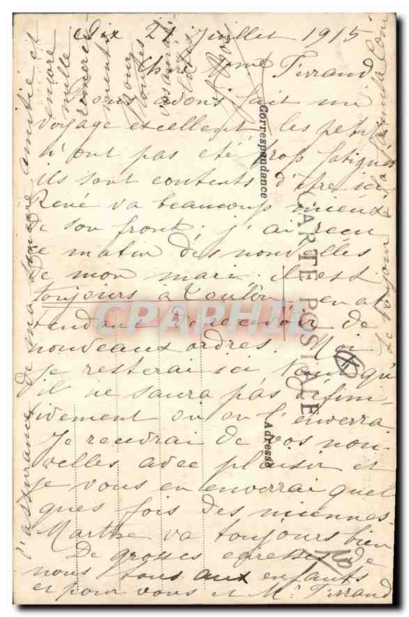 Aix-en-Provence — La Grande Fontaine — Bonne & Cie, n° 41 — Verso