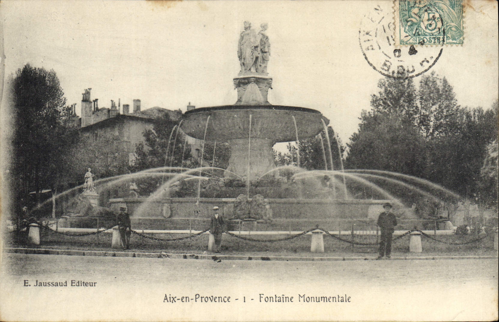 Aix-en-Provence — Fontaine Monumentale — E. Jaussaud Editeur - 1