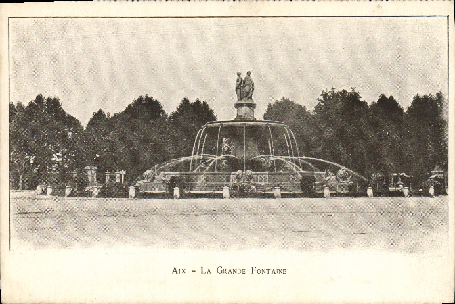 CPA Aix La Grande Fontaine 