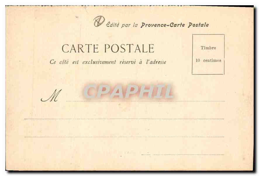 CPA Aix La Grande Fontaine  — Rückseite