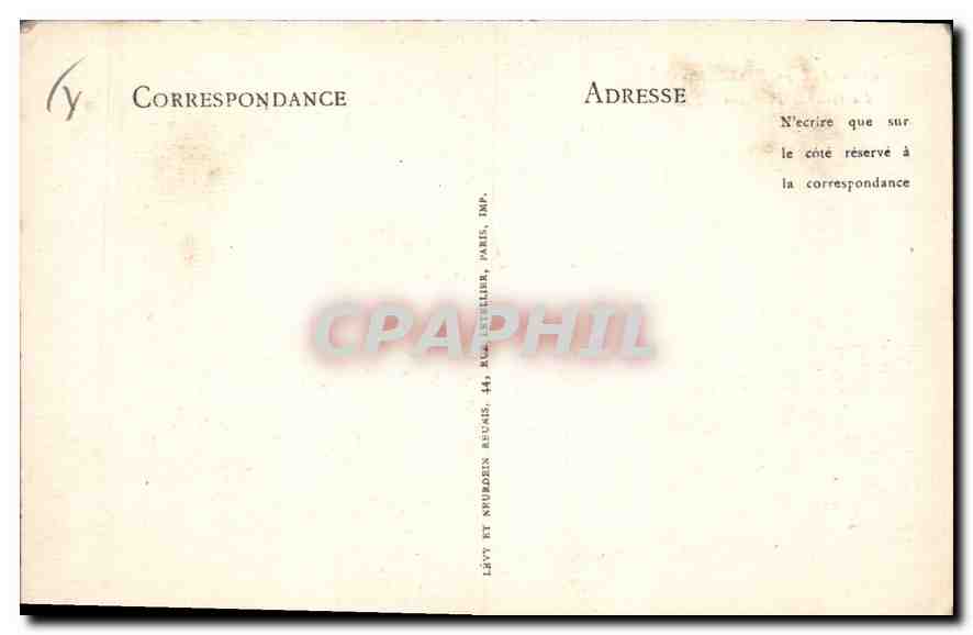 CPA Aix en Provence La Grande Fontaine  — Rückseite