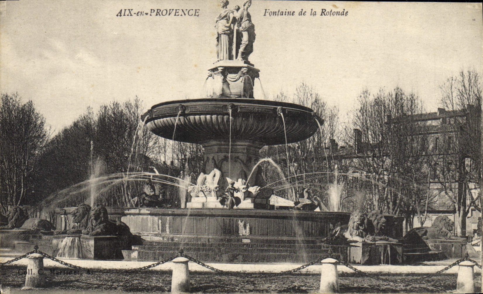 Aix-en-Provence — Fontaine de la Rotonde — C. Nerréter, n°11