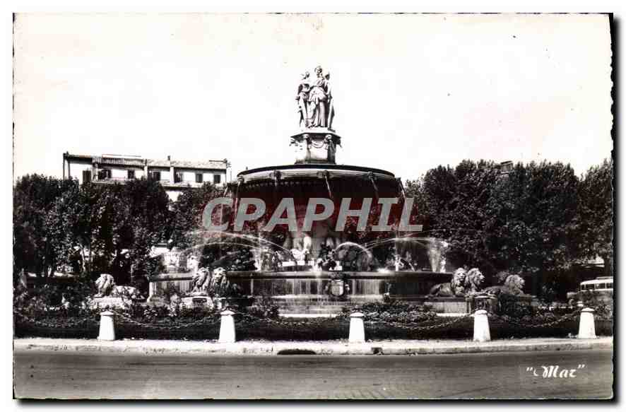 Fontaine de la Rotonde — Aix-en-Provence — Éditions MAS