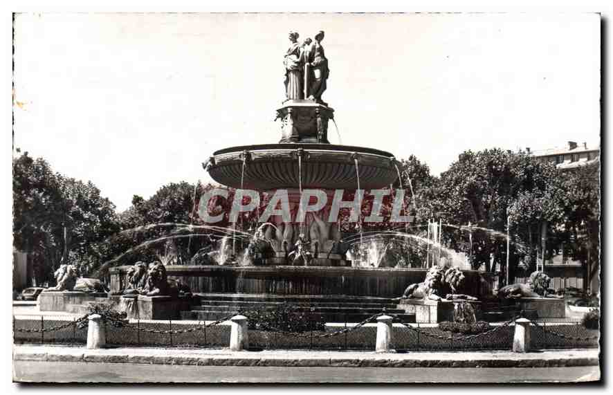Die Große Fontaine — Aix-en-Provence — Verlag CPAPHIL