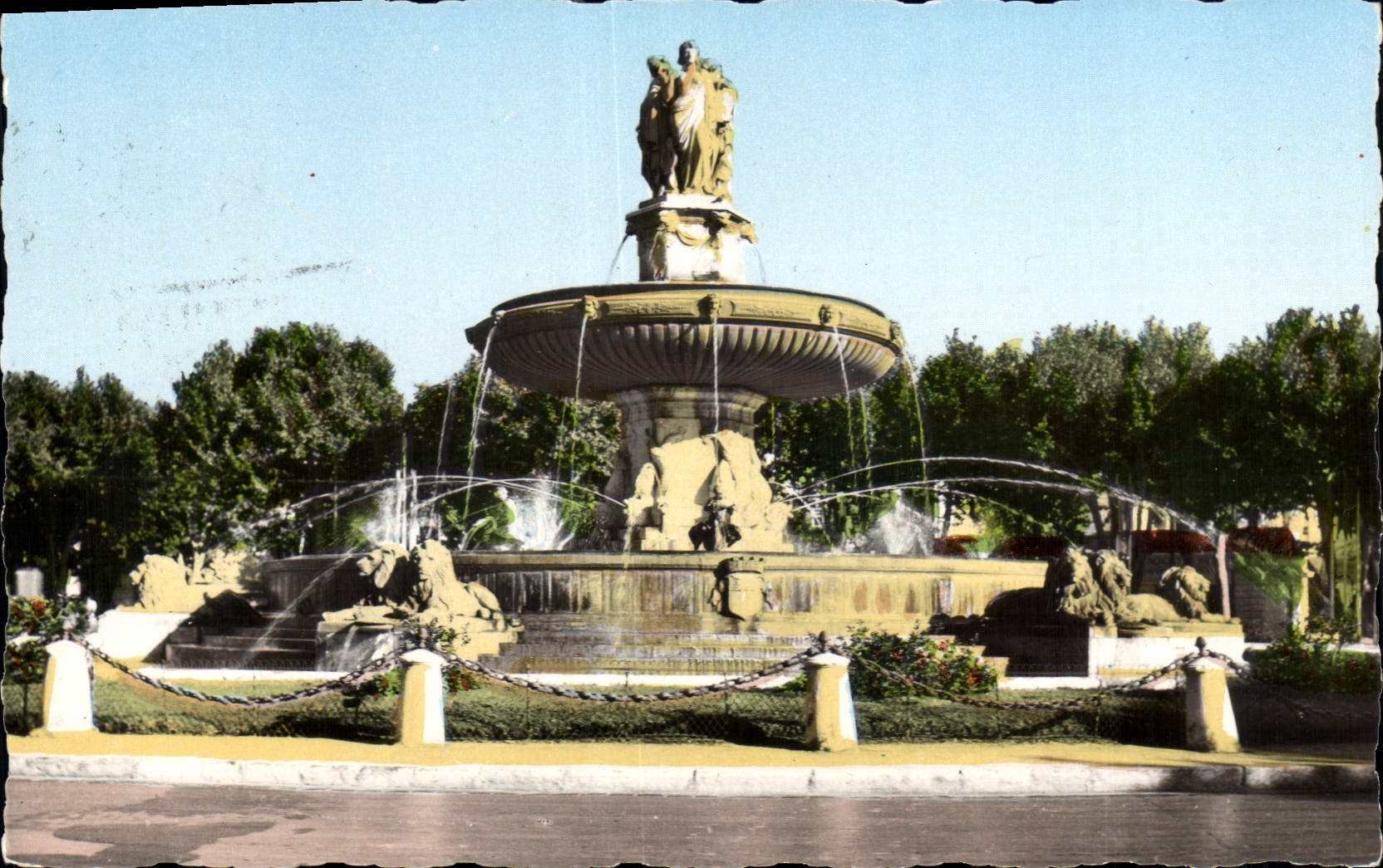 Aix-en-Provence — La Grande Fontaine — Société d'éditions de France, Marseille