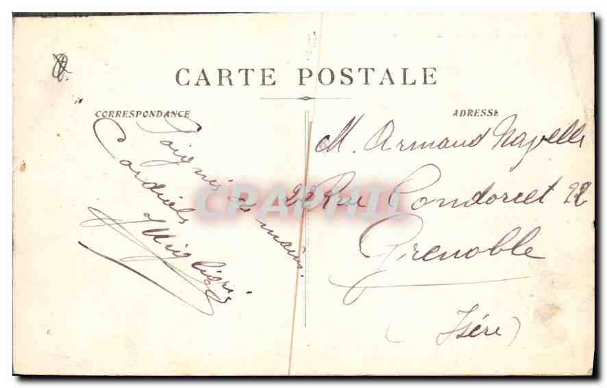 Aix-en-Provence — Fontaine de la Rotonde — Sammlung G. Martinet — Rückseite