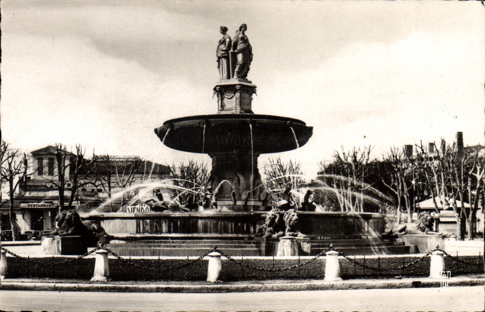 Aix-en-Provence — La grande Fontaine — G.A.P. Paris
