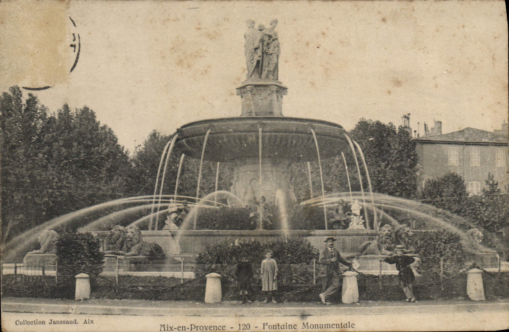 Aix-en-Provence — Fontaine Monumentale — Collection Jaussaud, n°120