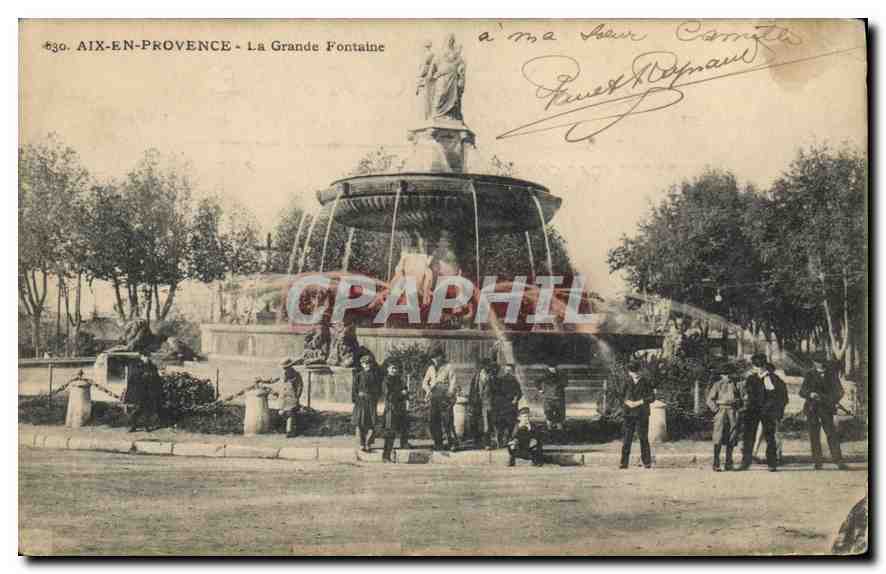 Aix-en-Provence - La Grande Fontaine — éditeur anonyme, n°30