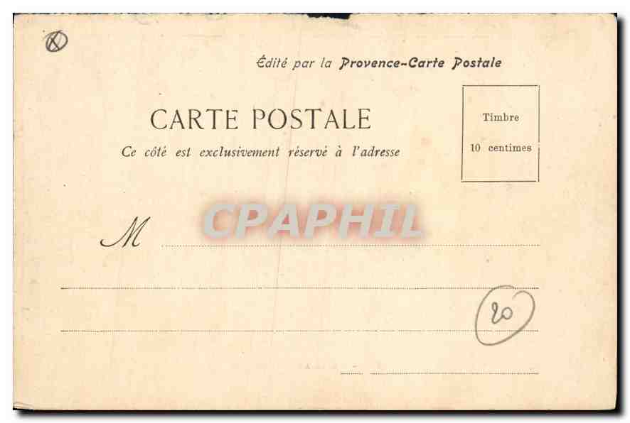 CPA Aix La Grande Fontaine  — Rückseite
