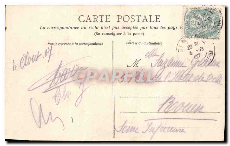 CPA Saint Nazaire Vue generale Le Bassin de Penhoet et la Ville Neuve  — Rückseite