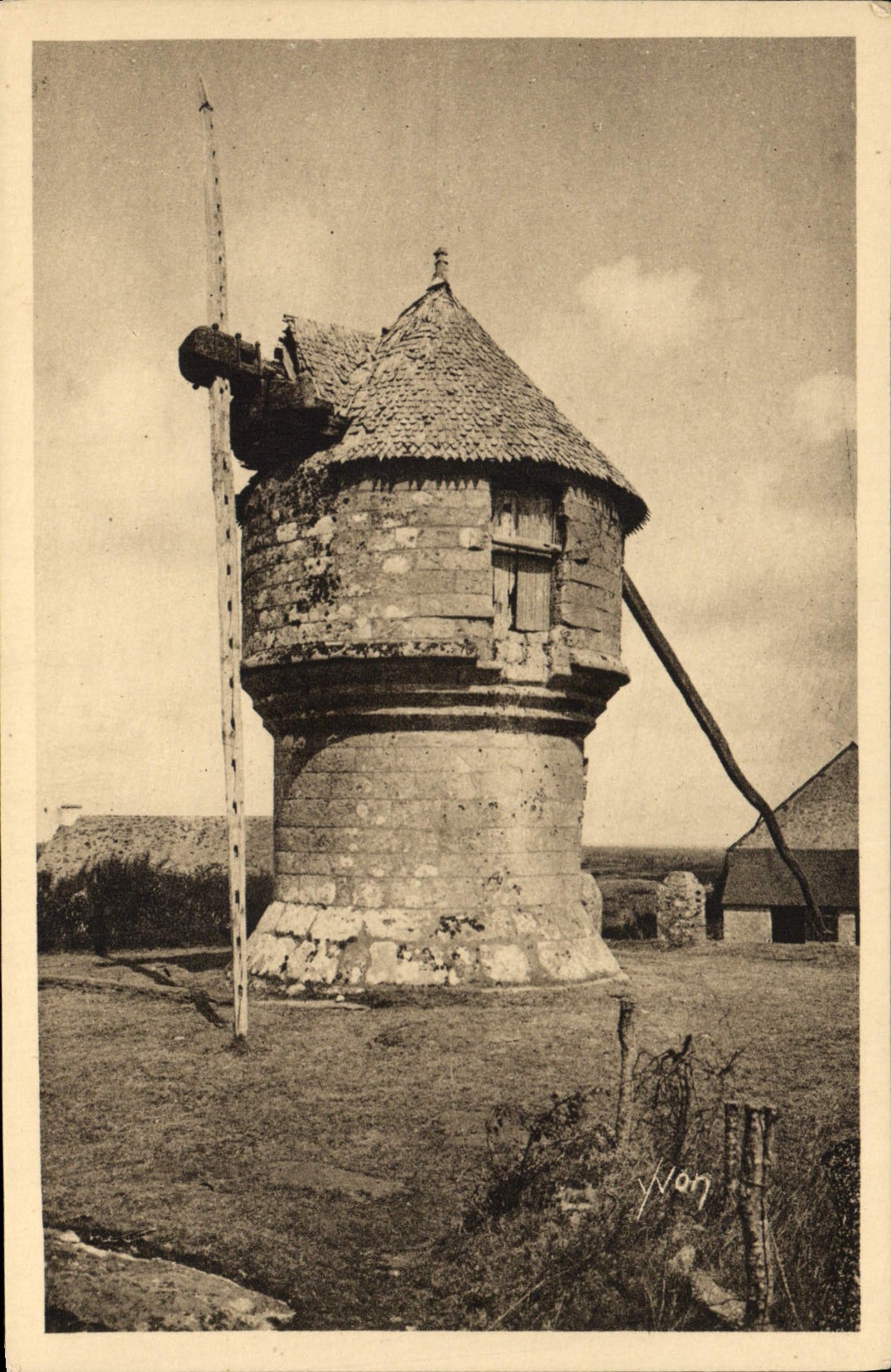 CPA La Douce France Guerande Loire Inf Moulin du Cremeur ou Moulin du Diable 
