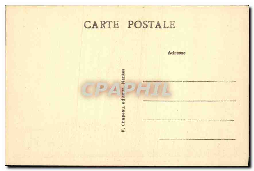 CPA Guerande Loire inf Le Moulin du Diable  — Rückseite