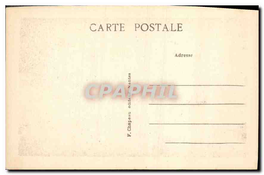 CPA Ancien Guerande Le Bas Mail et les Remparts  — Rückseite