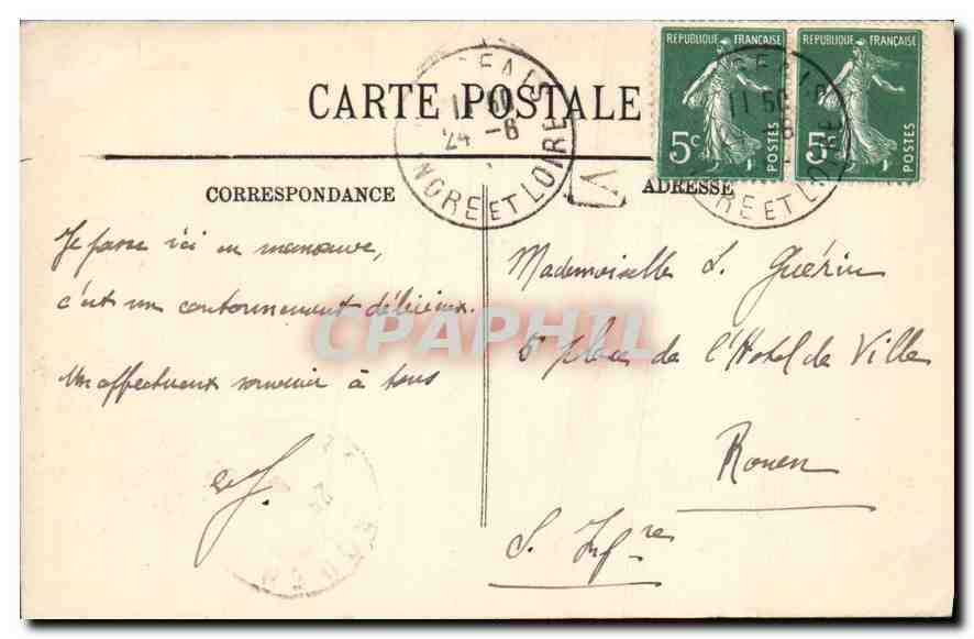 CPA Langeais Entree du Chateau Le Pont Levis  — Verso
