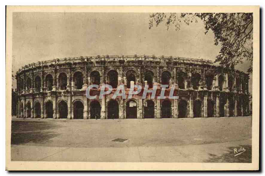 CPA Nimes Les Arenes amphitheatre romain 