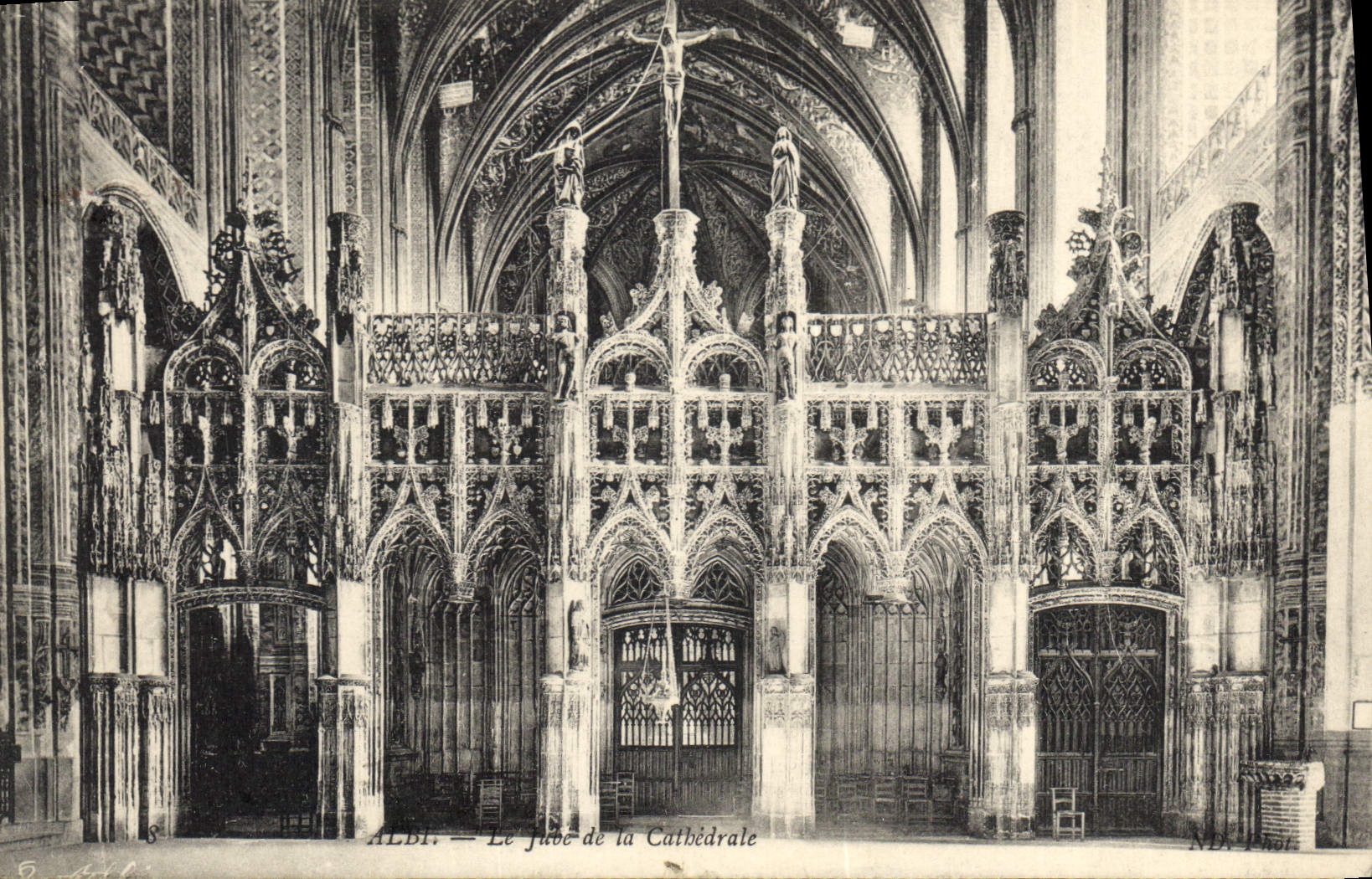 CPA Albi Le jube de la cathedrale