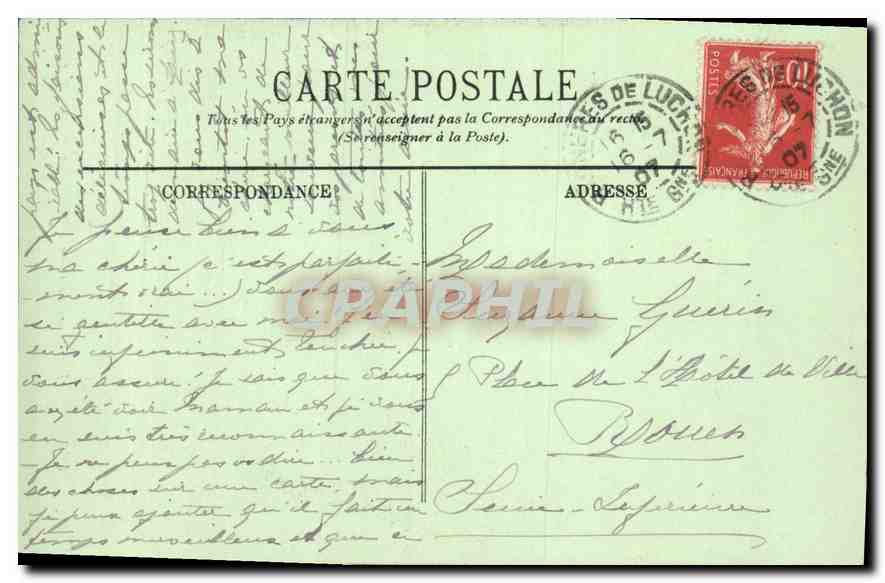 Luchon — Passage du Portillon d'Oo, Lac de Saousat et la Tuque de Montarguè — éditeur Luchon, n° 209 — Achterkant