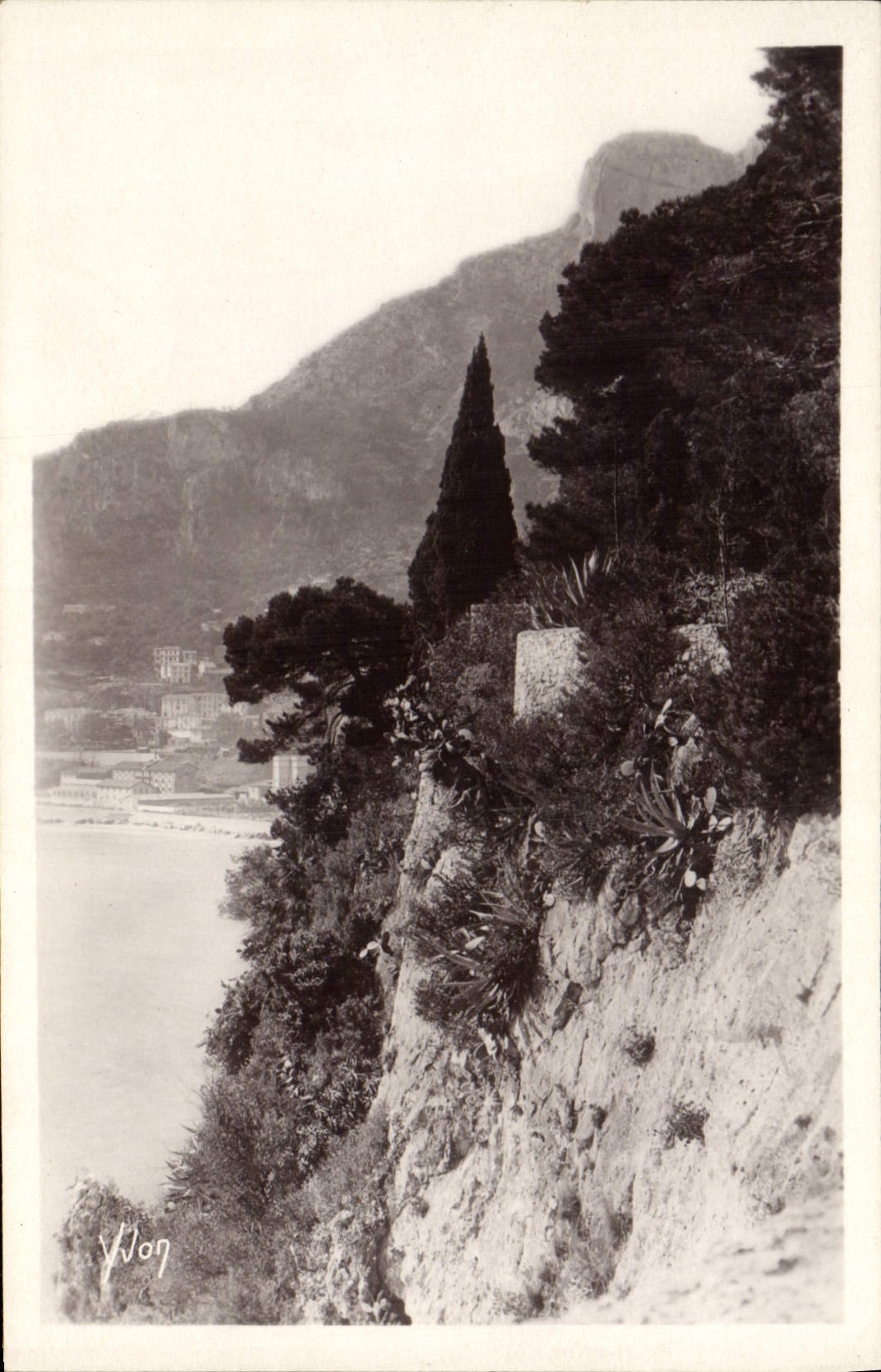 Monaco — La Tête de Chien et les Jardins — Éditions d'Art Yvon, Paris