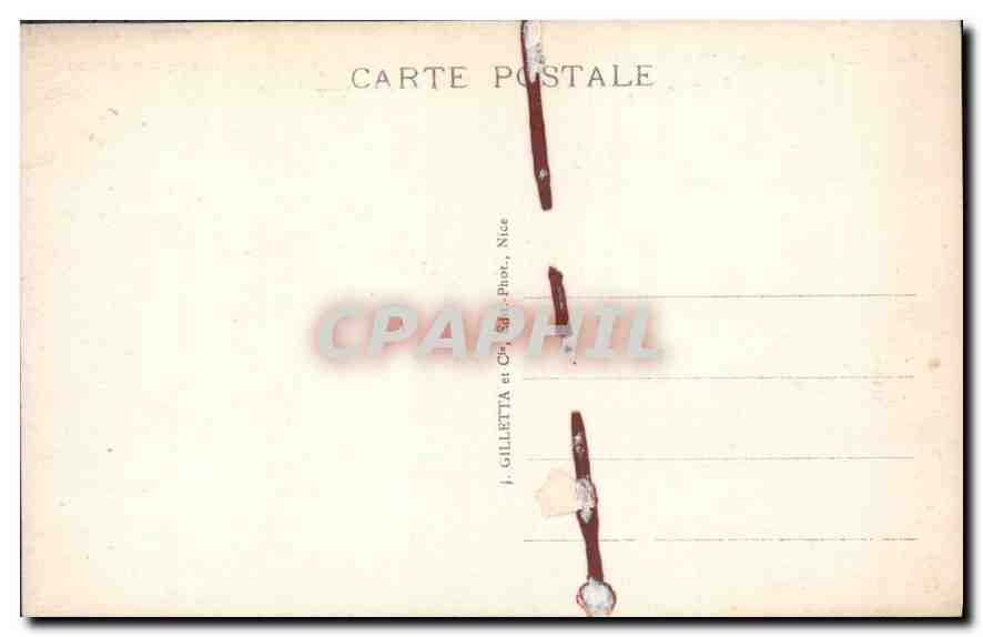 CPA Sports d'Hiver a Peira Cava Environs de Nice et Chaine des Alpes Chasseurs Alpins Militaria — Rückseite