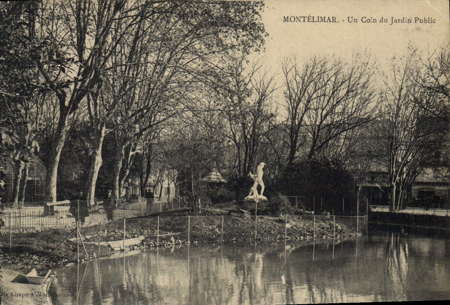 Montélimar - Un Coin du Jardin Public — Éditeur Chapus Montélimar