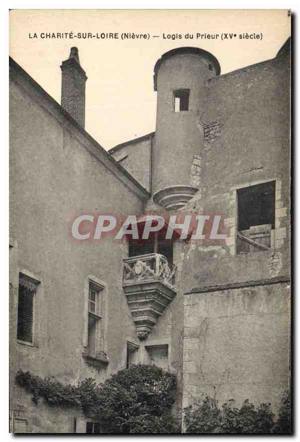 CPA Le Charite sur Loire Nievre Logis du Prieur 