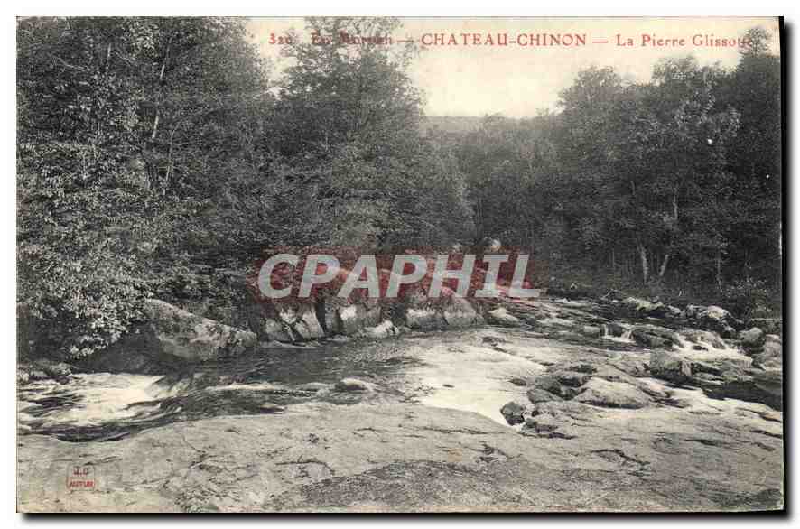 CPA Chateau Chichon La Pierre Glissou 