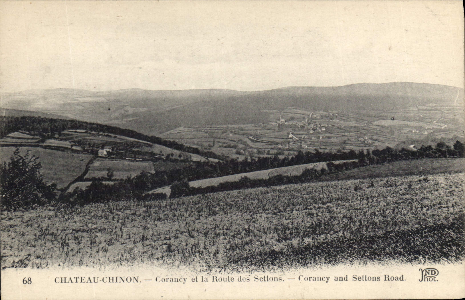 Château-Chinon — Corancy et la Route des Setlons — ND Phot.