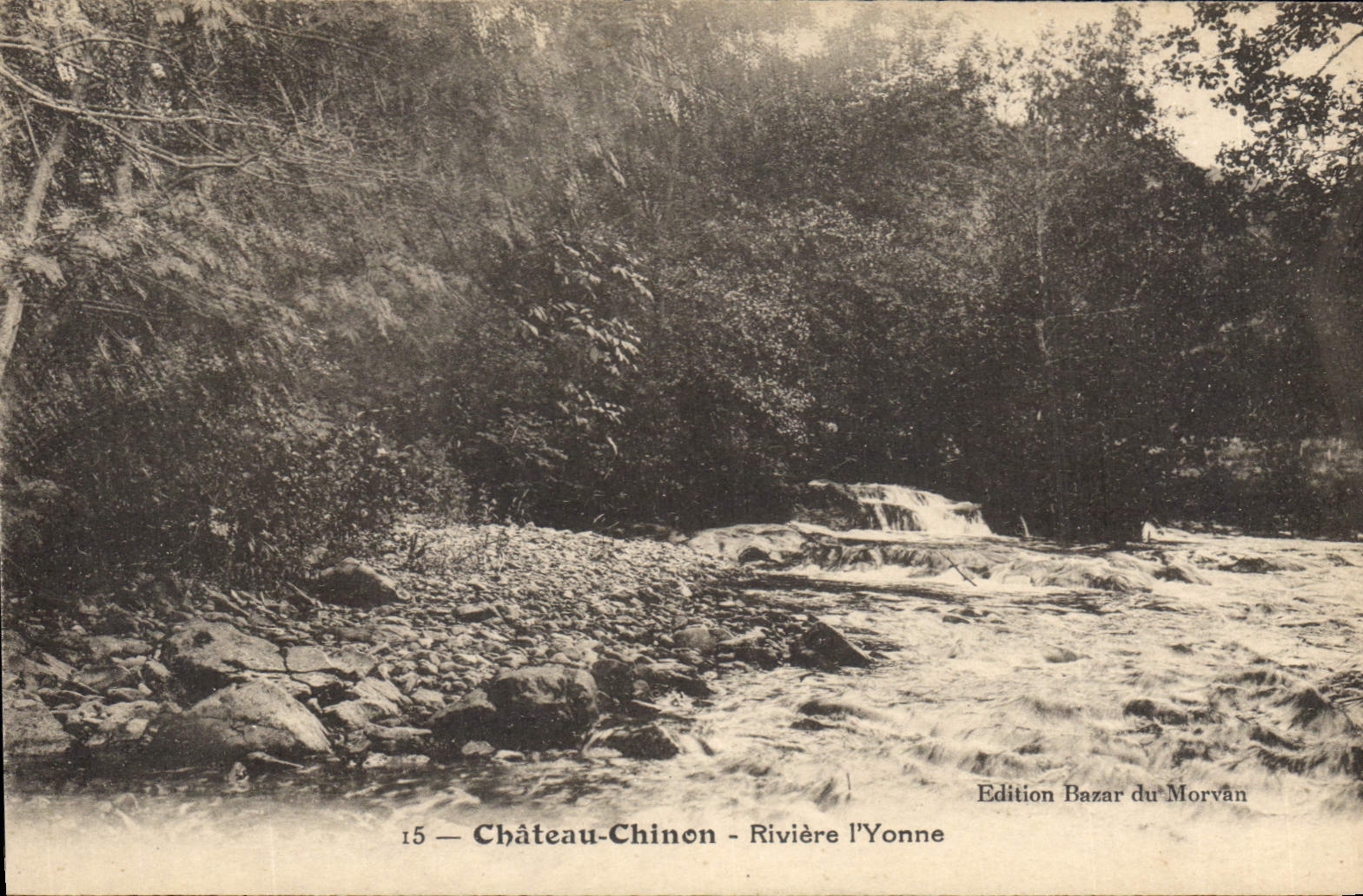 CPA Chateau Chichon Rievere l'Yonne 
