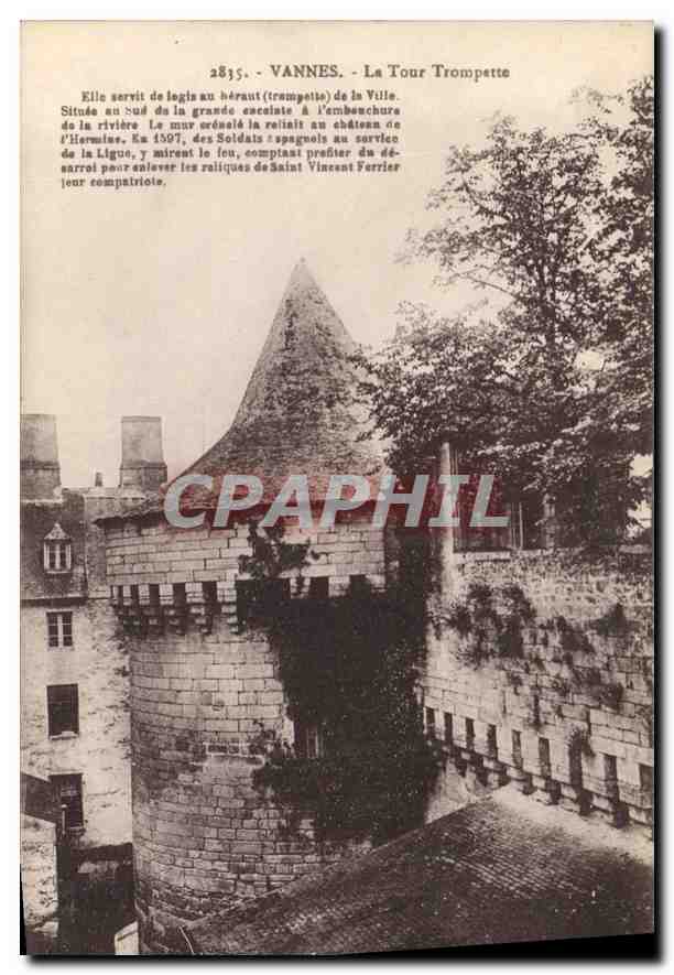 CPA Vannes La Tour Trompette 