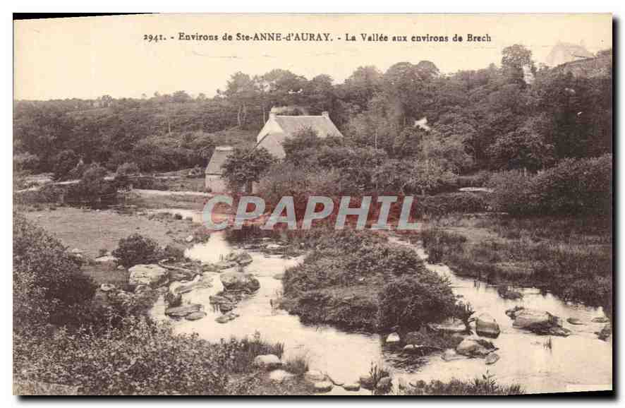 Environs de Ste-ANNE-d'AURAY - La Vallée aux environs de Brech